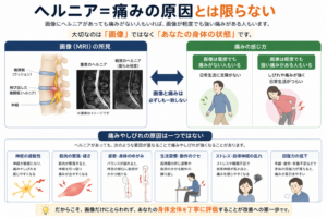 ヘルニア　痛みの原因