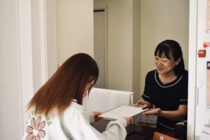 群馬県館林市柴﨑接骨院の受付