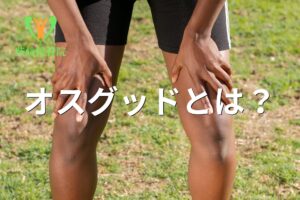 オスグッド病(成長期のひざの痛み)のイメージ図(群馬県館林市)